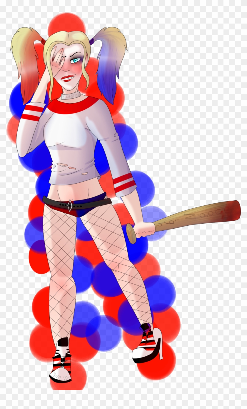Suicide Squad Harley Quinn By Master She Wolf - Cartoon #1030915