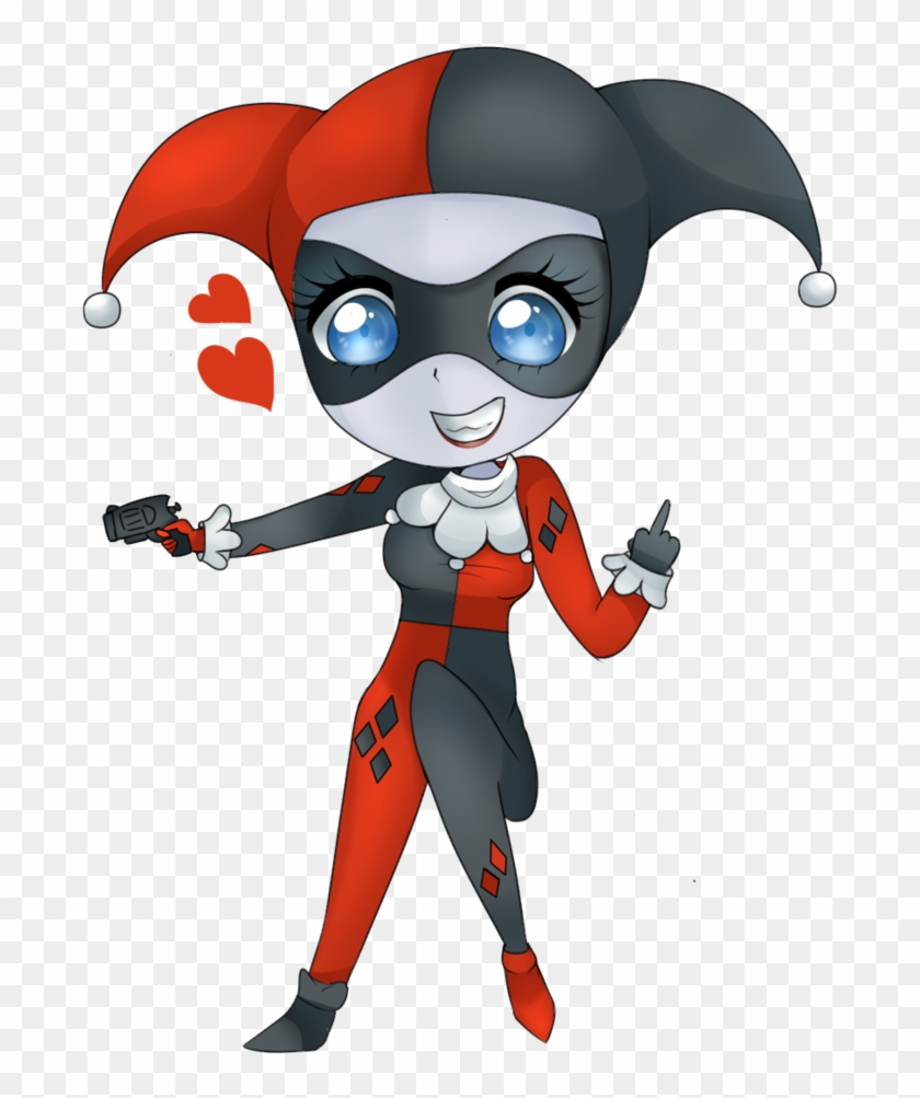 Original Harley Quinn Chibi By Usamipuu - Original Harley Quinn Chibi #1030931