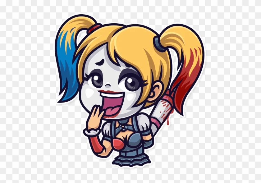 Harley Quinn Transparent Png Sticker - Sticker #1030982