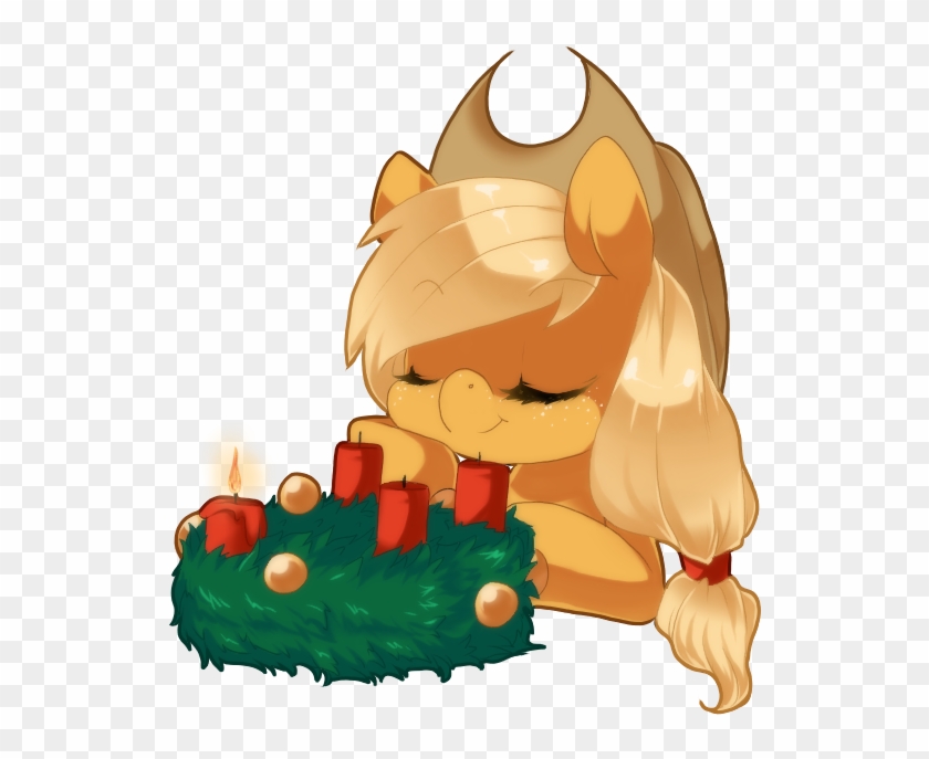 Advent Wreath, Applejack, Artist - Cartoon #1030991