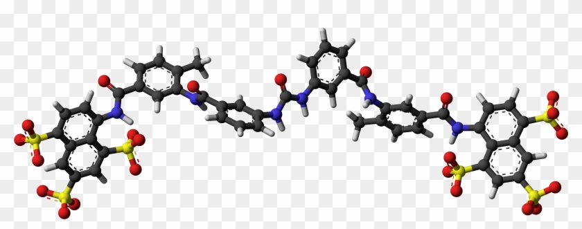 Suramin Ball And Stick 2h9t - Molecule #1031125