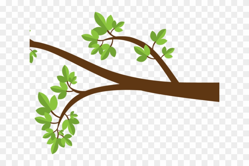 Horizontal Branch Cliparts - Tree With Branch Clipart #1031138