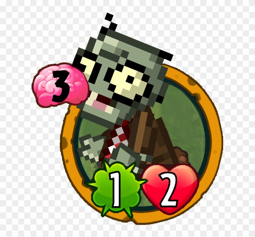 8-bit Zombie - Emblem #1031177