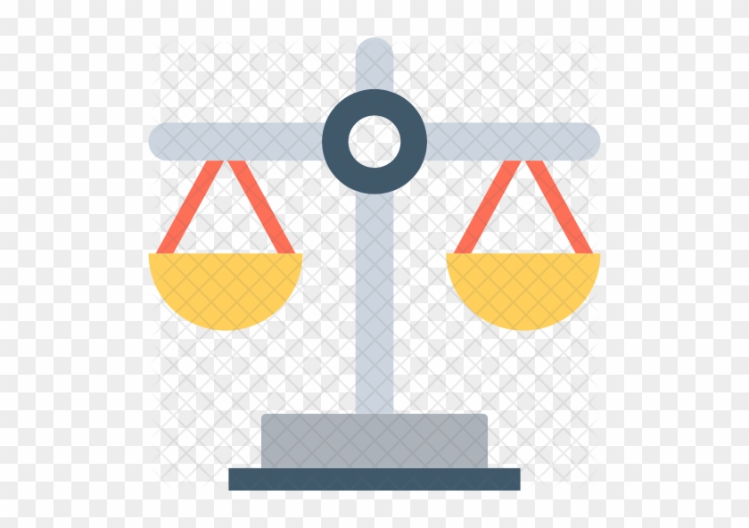 Justice Scale Icon - Number #1031215