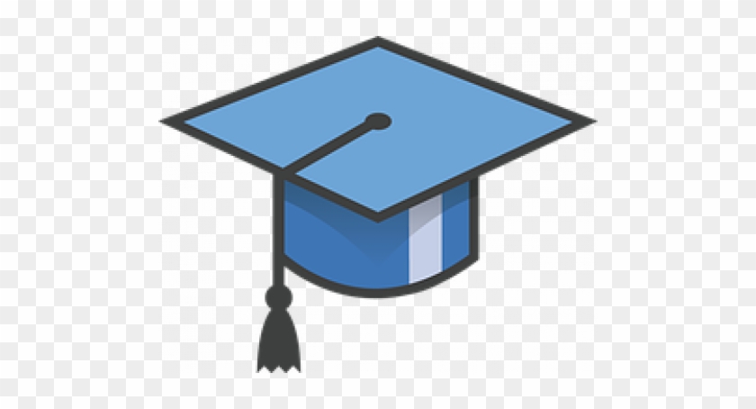 Preparing For The Transition From High School To College - Blue Grad Hat Clipart #1031256