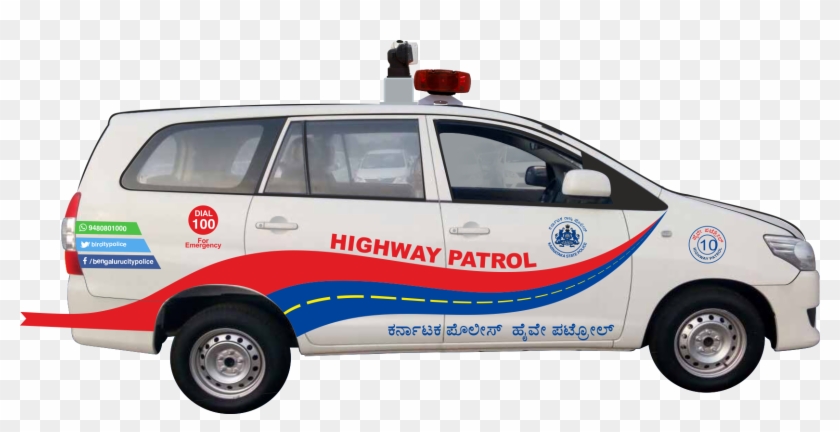 Vehicle Branding For Karnataka State Police - Highway Patrol Police India #1031280