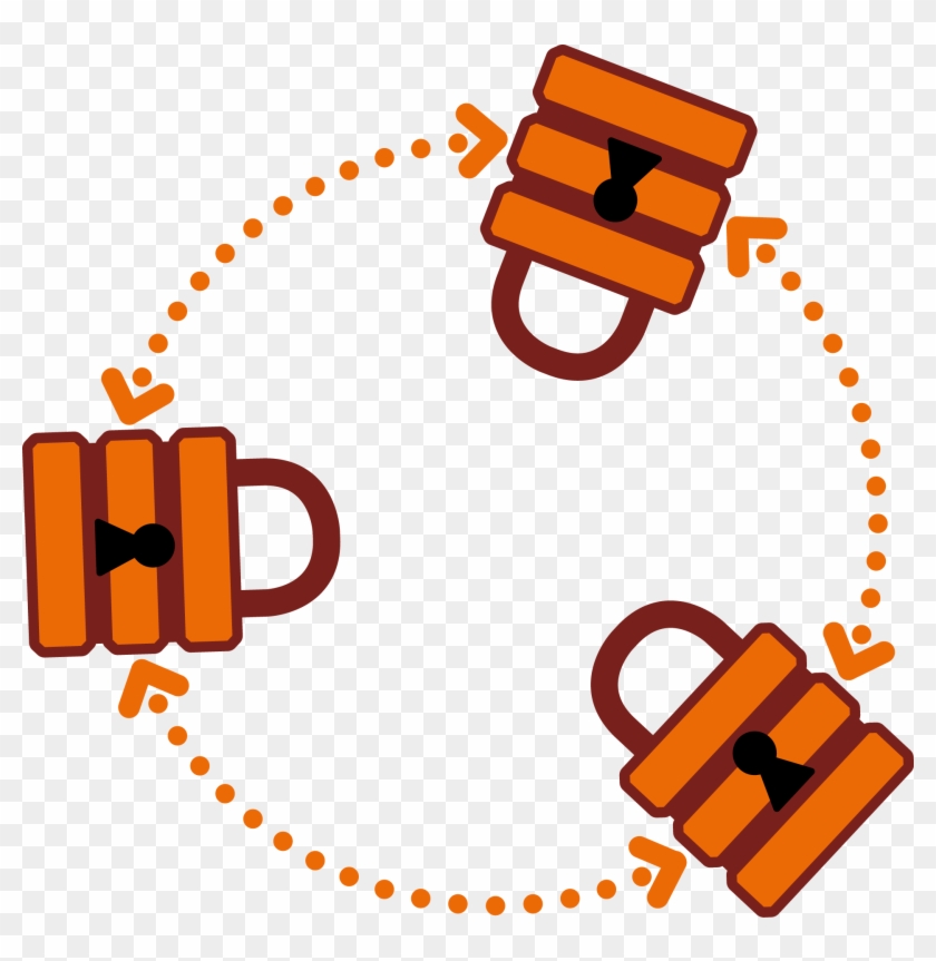 Blockchain - Dumbbell + Strength Honour Necklace / Fitness Motivation #1031307