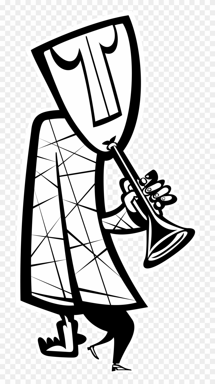 Jazzman, Horn Comes From A Pencil Sketch For My Stone - Streaming Media #1031321