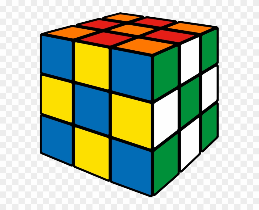Rubiks Cube V3 - Free Rubik's Cube Vector #1031391