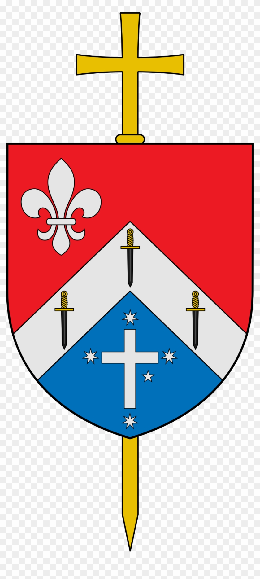 Coats Of Arms Of Dioceses Of Australia - Military Ordinariate Of Australia #1031476