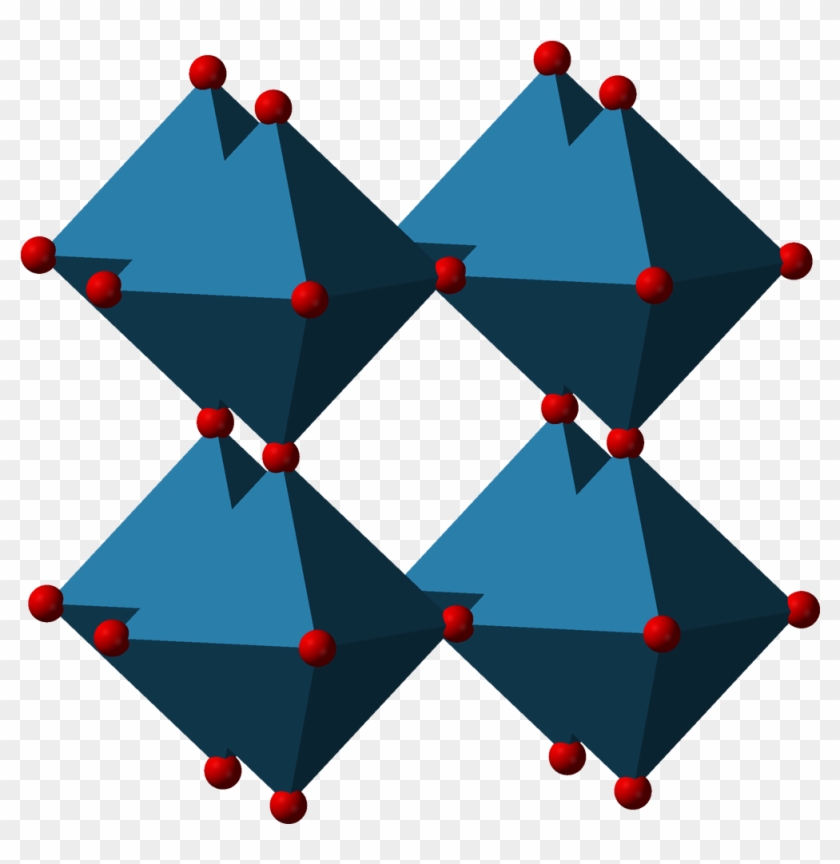 Rhenium Trioxide Unit Cell 3d Polyhedra - November 11 #1031483