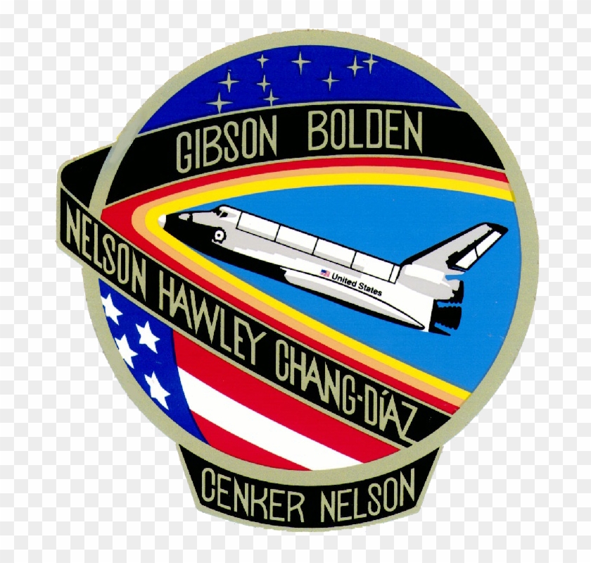 Sts 61 C Patch - Button & Sticker Pair '86 Vtg Nasa Space Shuttle #1031489