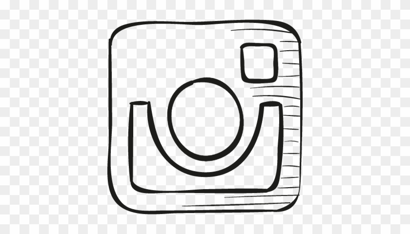 Instagram Draw Logo Vector - Instagram Draw Logo #1031527