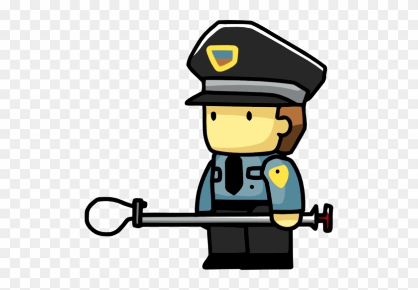 Scribblenauts Guardia De Seguridad De La Prisión De - Scribblenauts Dog Catcher #1031804