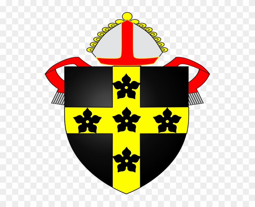 Coat Of Arms Of The Diocese Of St Davids - Welsh Flags #1031823