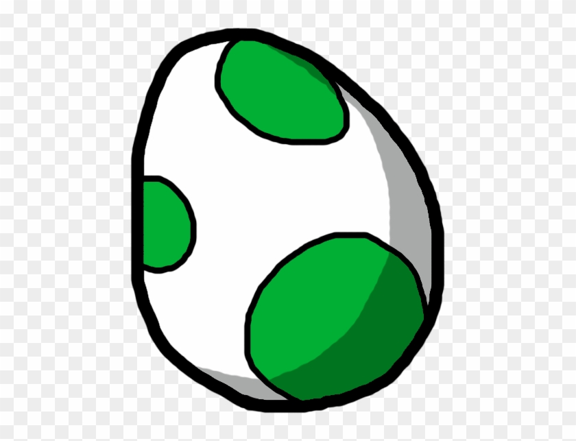 Yoshi Egg Clipart 3 By Diane - Yoshi Egg Logo - Free Transparent