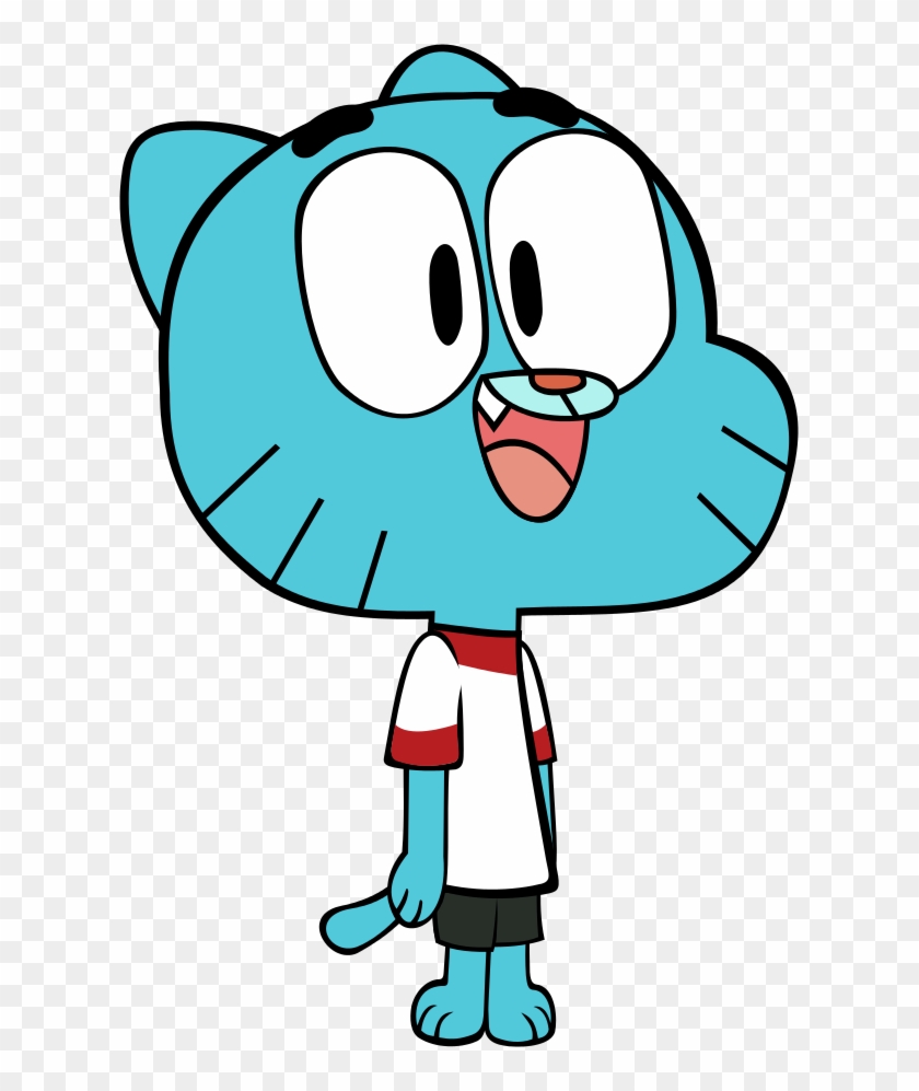 Gumball 1 By Megarainbowdash2000 - Amazing World Of Gumball - Free  Transparent PNG Clipart Images Download