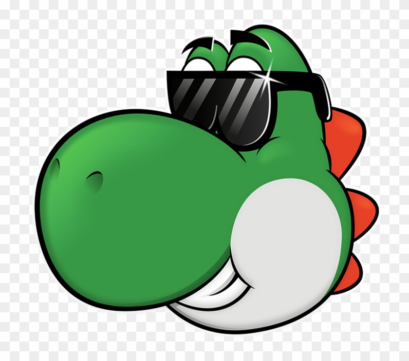 Badass Yoshi By Marnodor - Yoshi Head Png #1031919