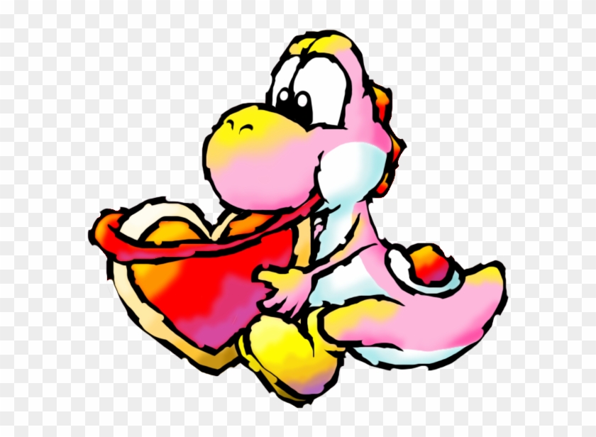 Pink Yoshi By Koshechkazlatovlaska - Yoshi Pink And Green Yoshi #1031967