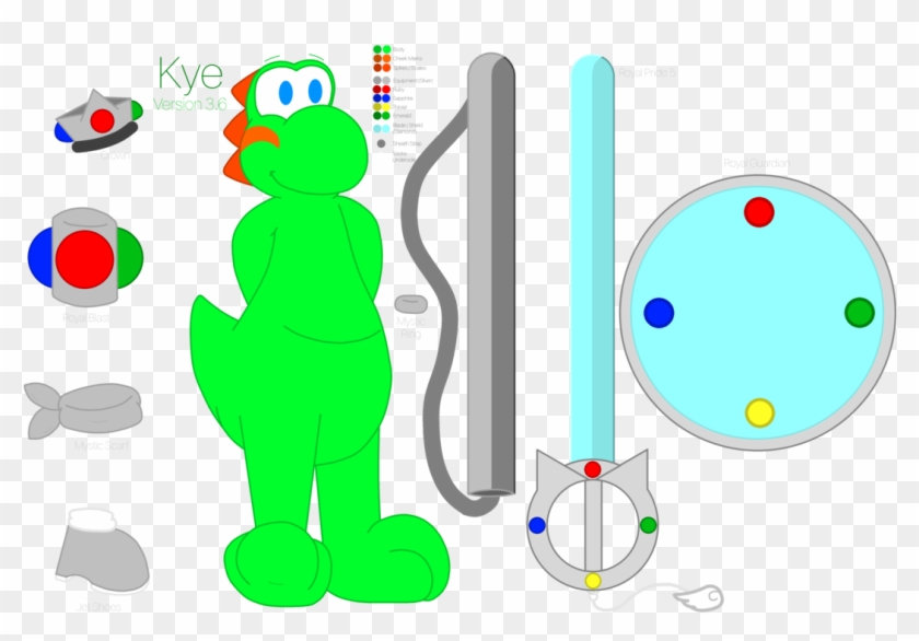 Kye The Yoshi - Digital Art #1031983