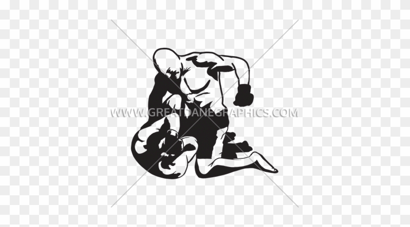 Mma Fight - Silhouette Mma #1032036