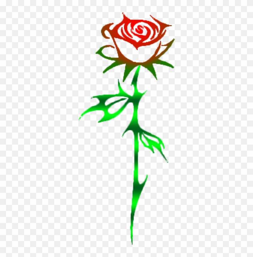 Thorny Rose Png My Rose Has Thorns By - Tribal Rose #1032093