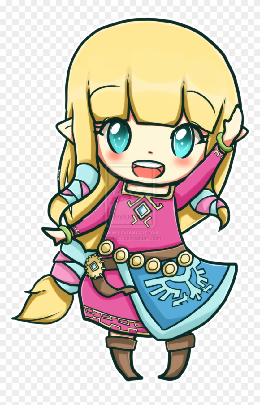 Chibi Sw Zelda Hylia - Zelda Chibi #1032241