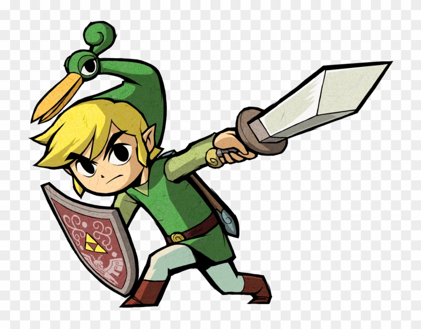 772px-tmc Link - Legend Of Zelda The Minish Cap Link #1032284