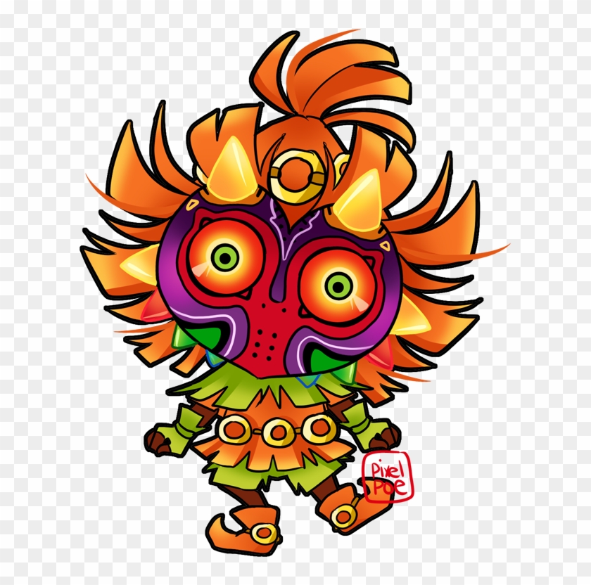 Majoras Mask Clipart - Zelda Majoras Mask Chibi #1032286