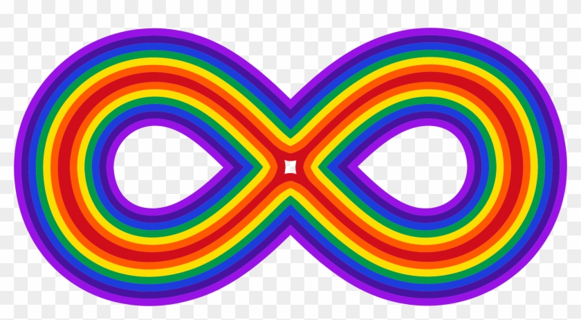 Infinity Symbol - Rainbow Infinity #1032350