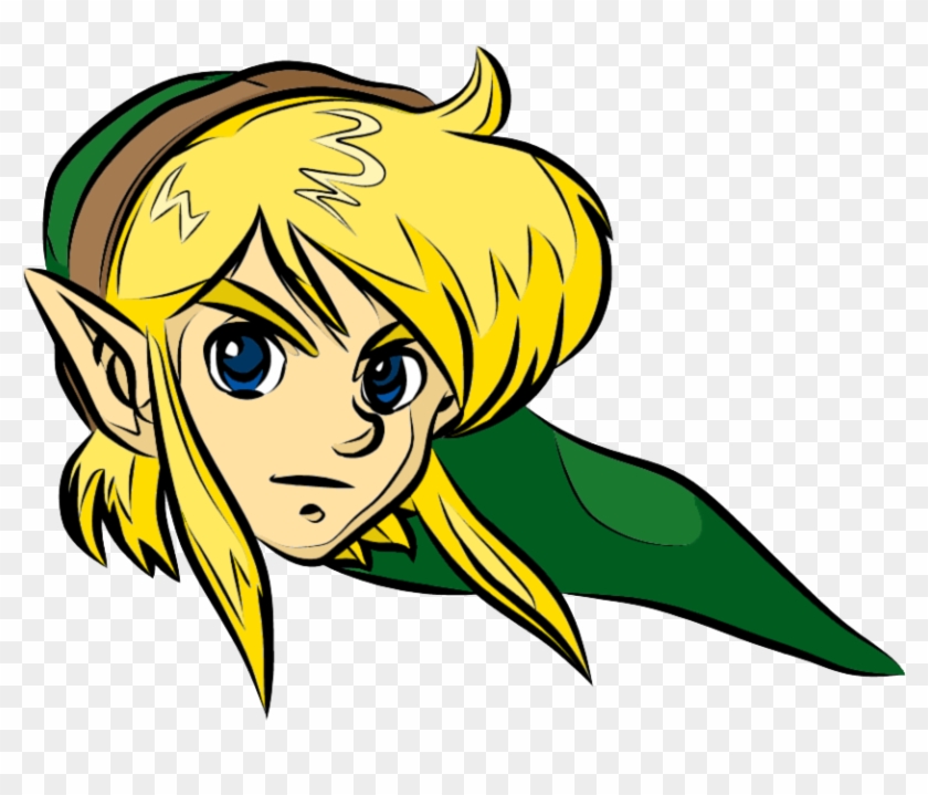 Link Zelda Head Png #1032382