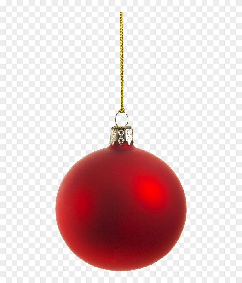 Red Christmas Balls Png - Red Christmas Ornament #1032406