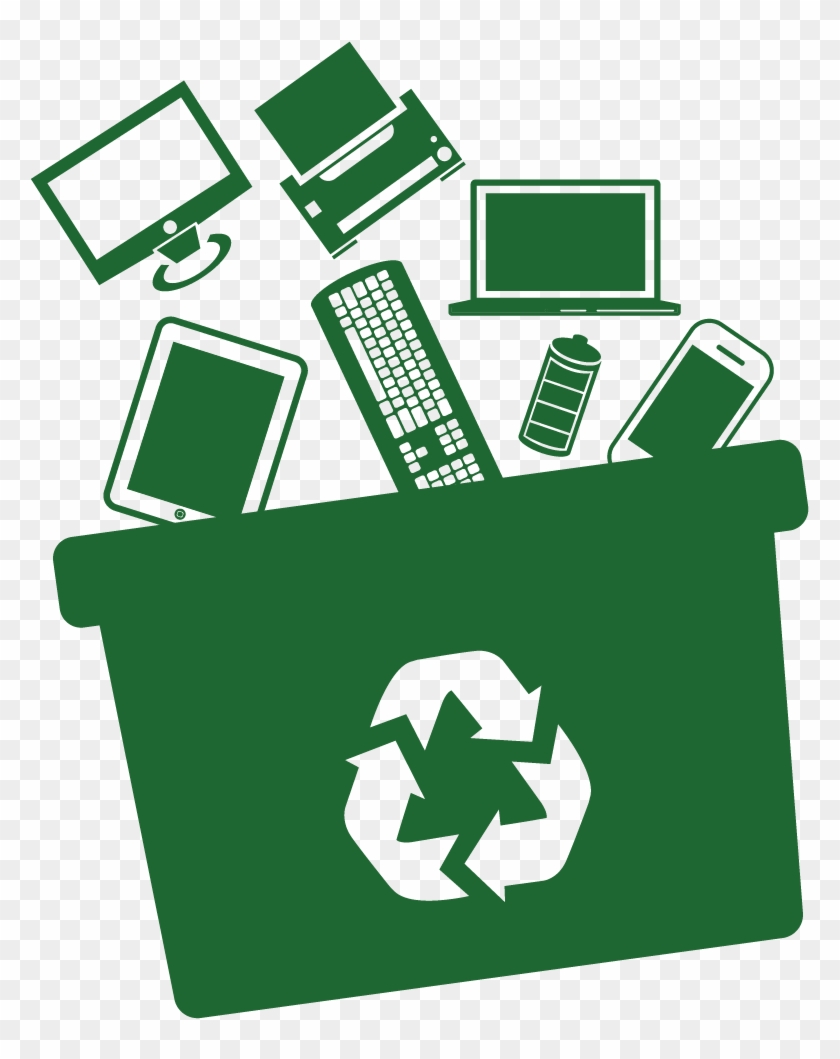 Singapore Recycling E-waste - E Waste Icon Png #1032421