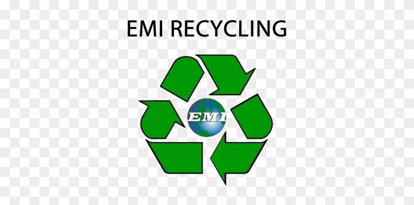 Emi Recycling Confidentially Processes Over - Recycling Symbol #1032519