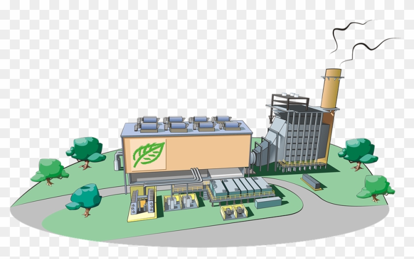 Factory, Electric Factory, Waste, Recycling, Recyclable - Natural Gas #1032551