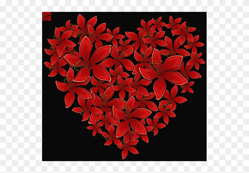 Free To Use & Public Domain Hearts Clip Art Cool Heart - Cafepress Flowery Heart - Valentines Design Tile Coaster #1032646