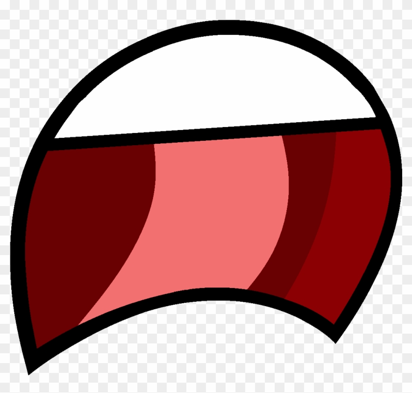 Big Mouth Smile Cartoon Download - L Mouth Bfdi #1032725