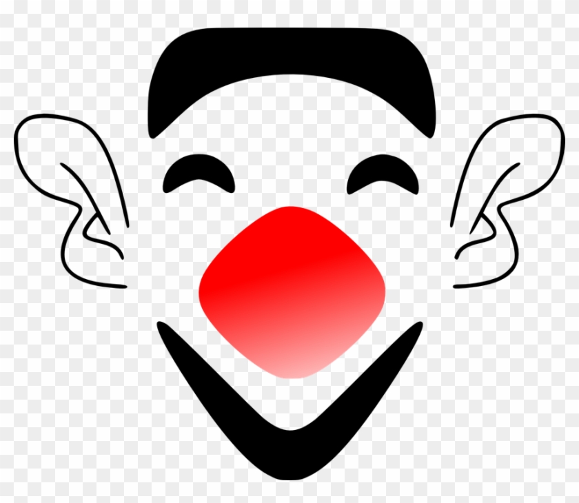 Cartoon Clown Faces 7, - Clown Face Png #1032726