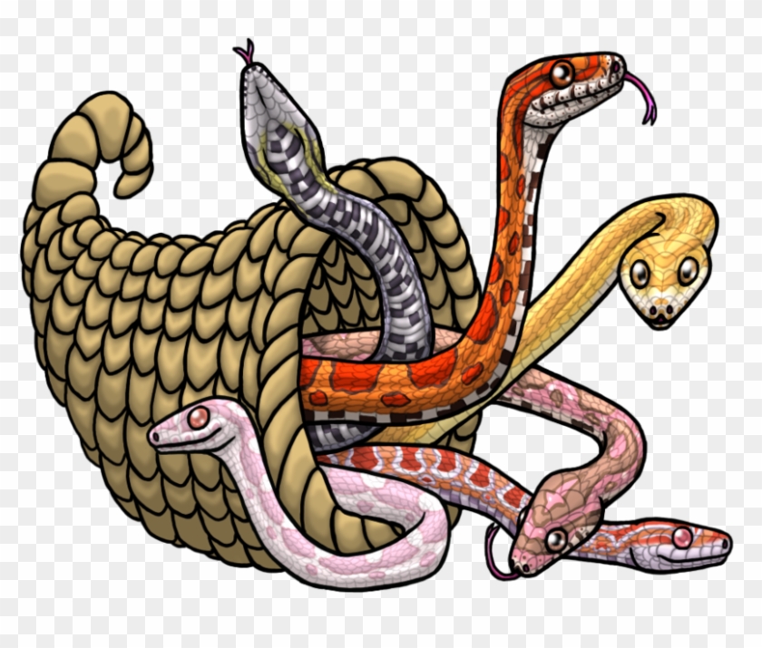Corn Snake Copia By Fallengems - Cartoon #1032747