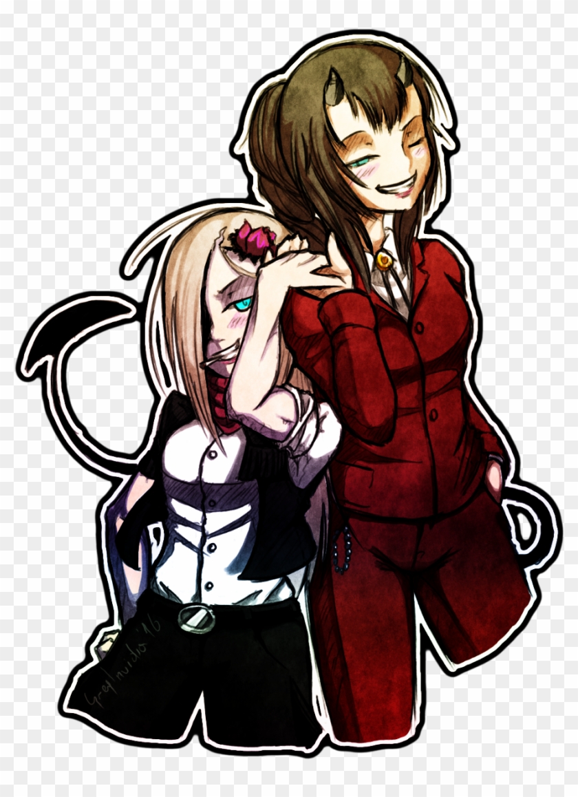 Mayor Betty And Sheriff Anna By Greyinvidia - Cartoon #1032887