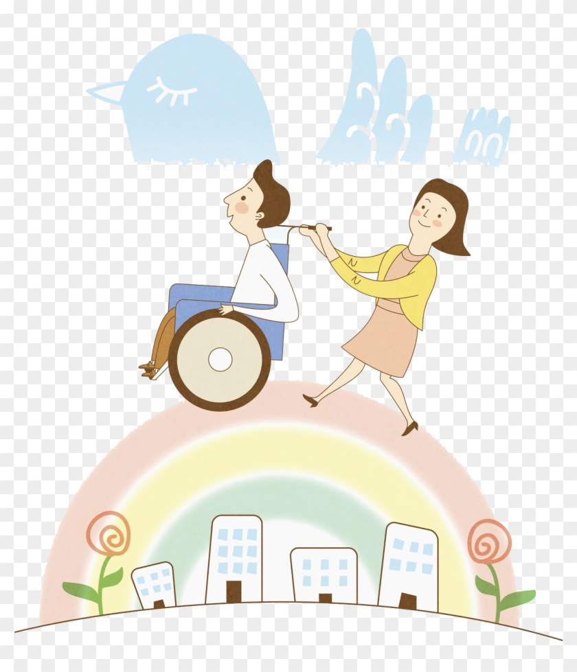 Disability Occupational Therapist Social Worker Clip - Illustration #1032976