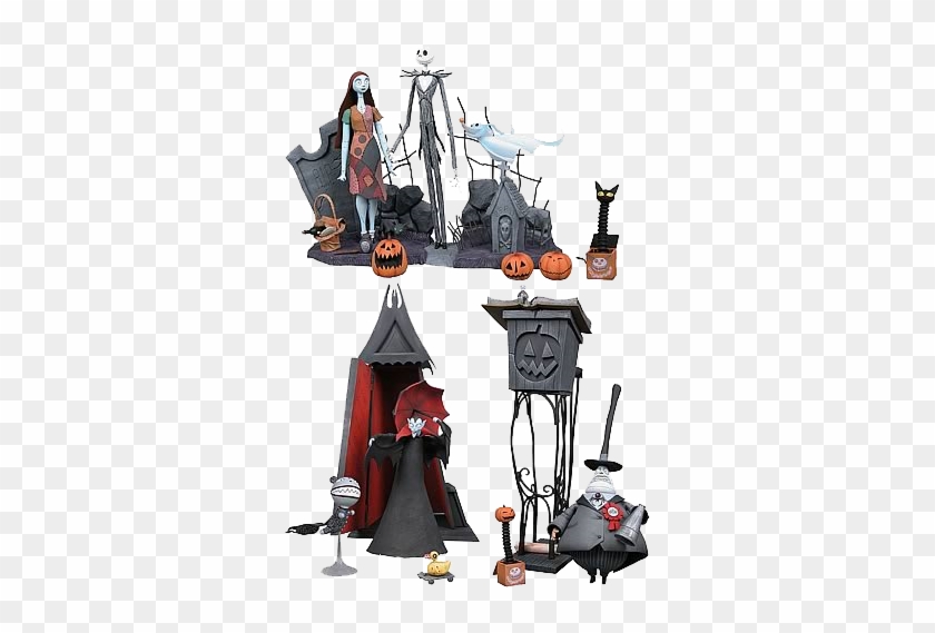 Nightmare Before Christmas Statue Set - Nightmare Before Christmas Toys #1032983