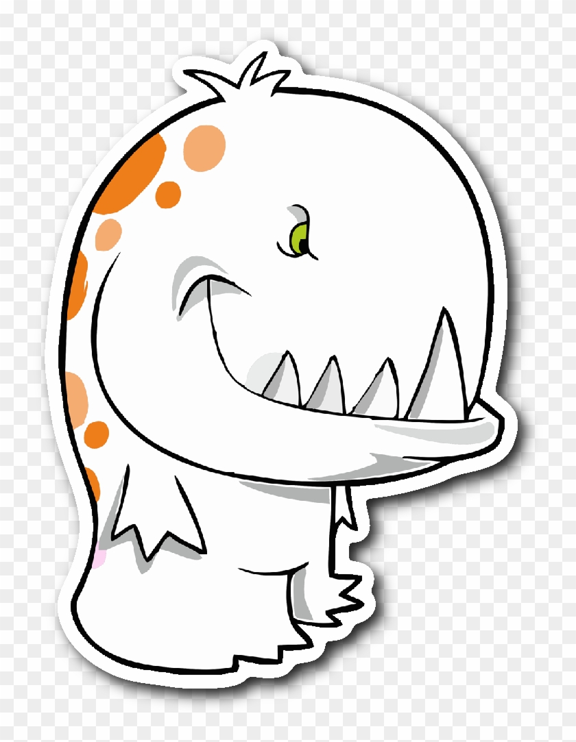 Multiple Sclerosis Monster Sticker - Illustration #1032999