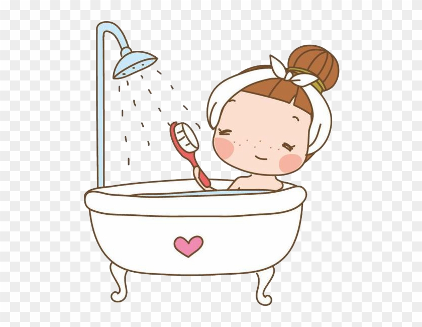 Bathing Cartoon Shower Gel - Bathing #1033002