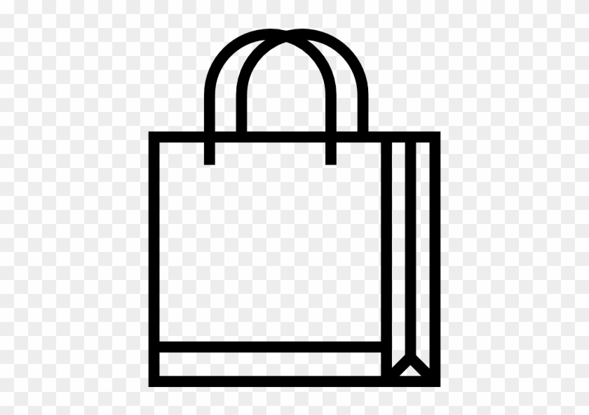 Shopping Bag Free Icon - Shopper Bag Draw #1033050