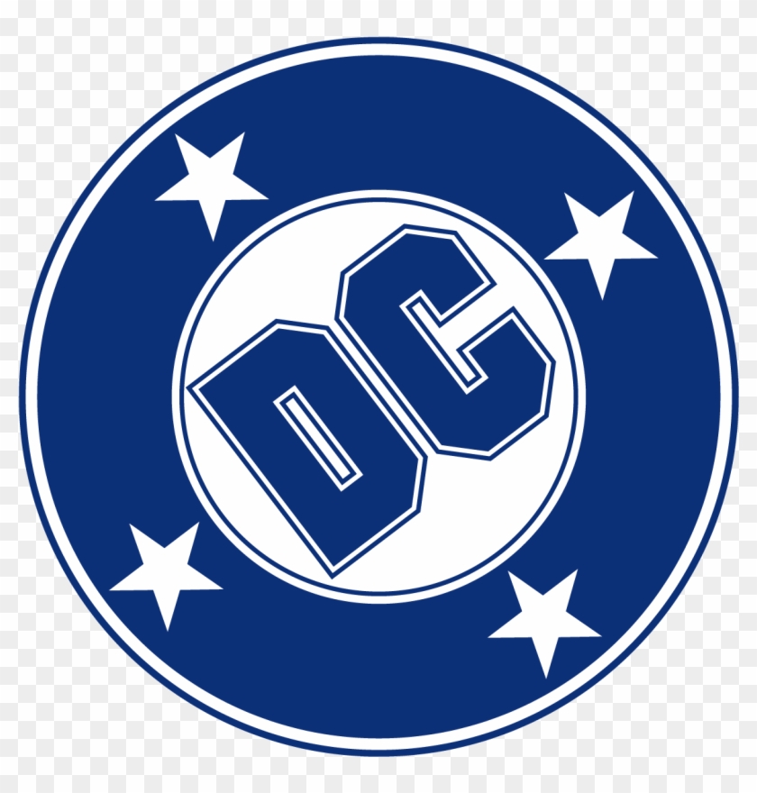 Dc Comics Icon Logo Vector 1976 Free Vector Silhouette - Dc Comics Logo Png #1033055