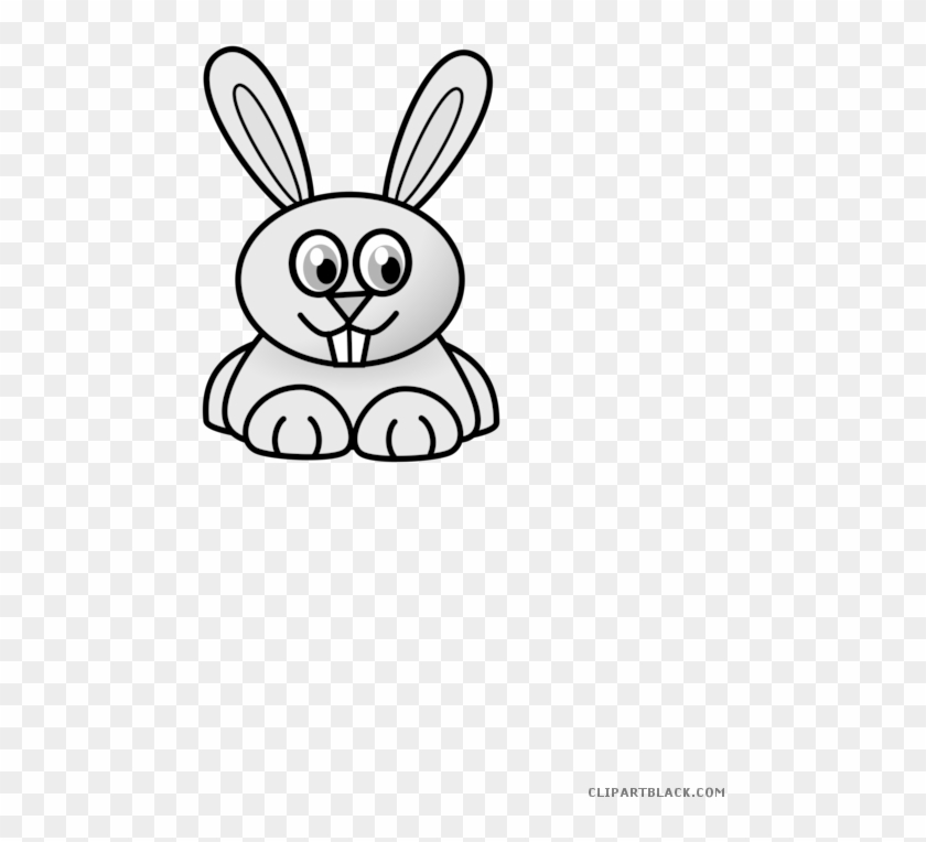 Rabbit Small Animal Free Black White Clipart Images - Rabbit Clip Art #1033128