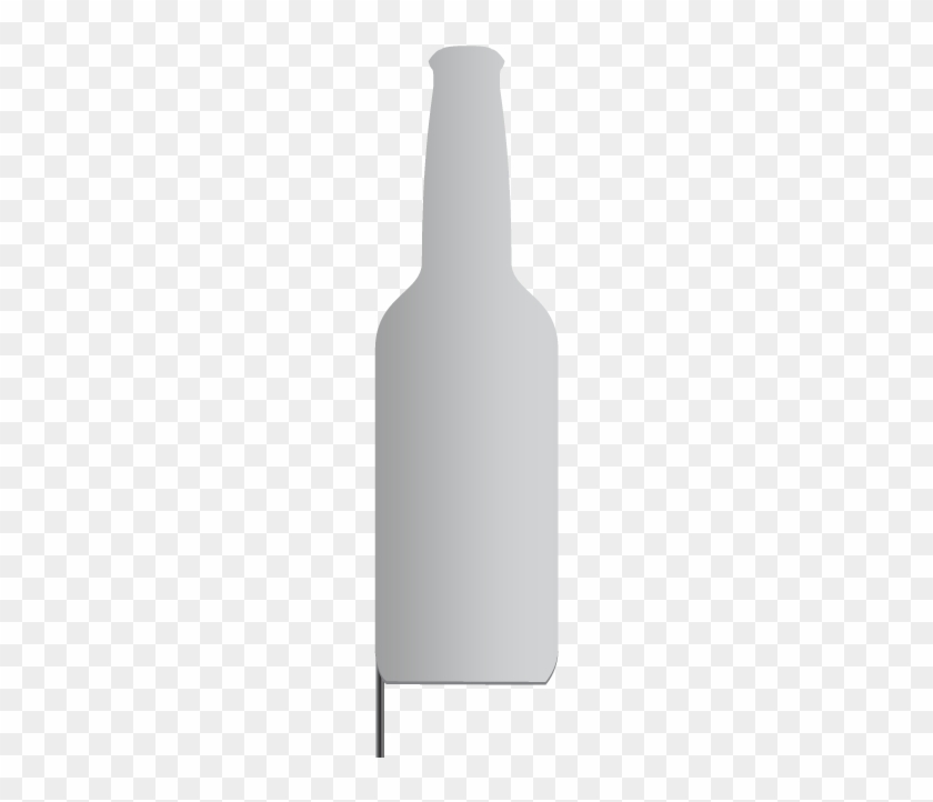 Technical Drawing Bottle Flag® Banner - Glass Bottle #1033182