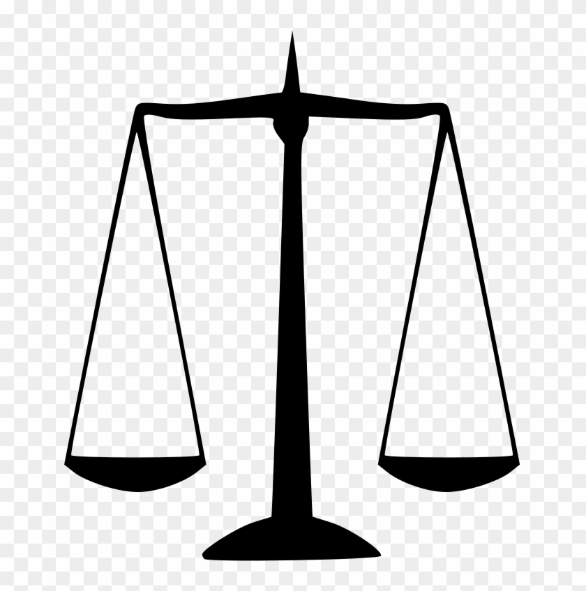 Scales Of Justice 26, Buy Clip Art - Scales Of Justice #1033210