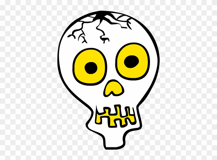 Sleleton Clipart Skeleton Face - Clip Art #1033234